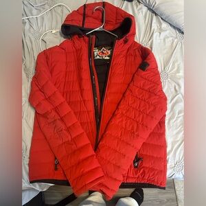 Red Puffer Jacket